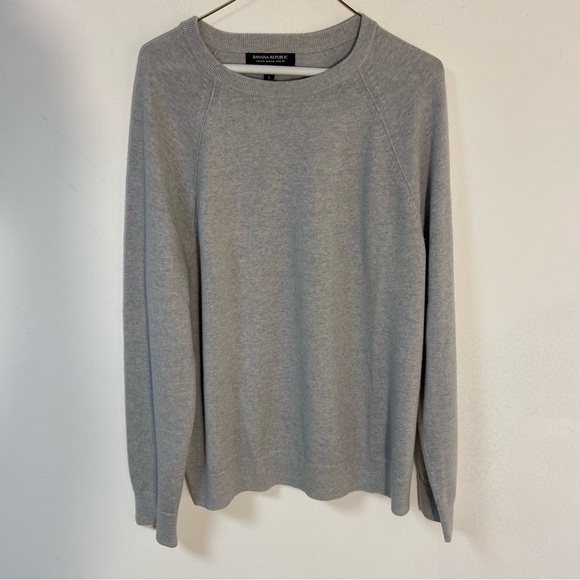 Banana Republic Other - Banana Republic men’s sweater crew neck grey Large